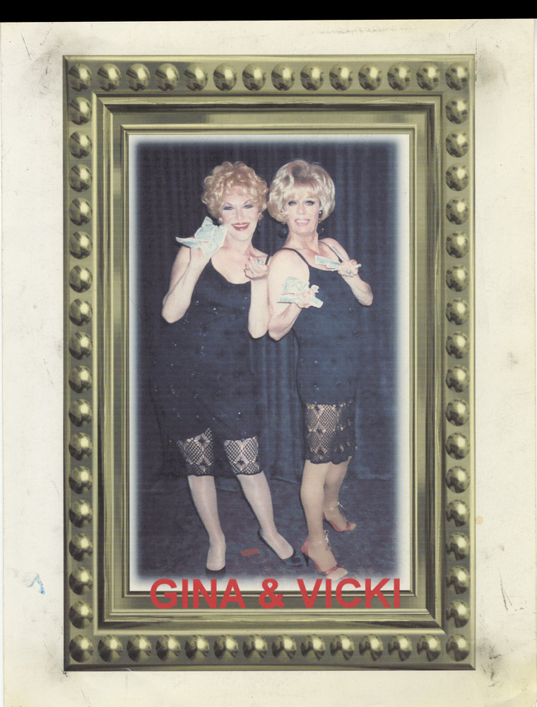 Download the full-sized image of Photograph of Gina and Vicki